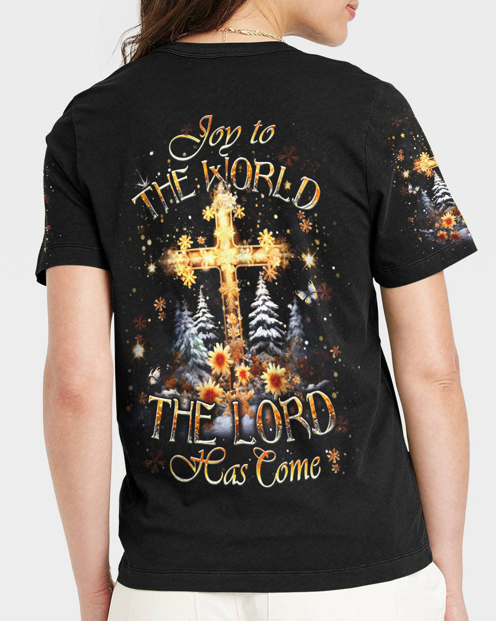 Joy To The World The Lord Christmas Women's All Over Print Shirt - Yhdu811233, easychoo.com