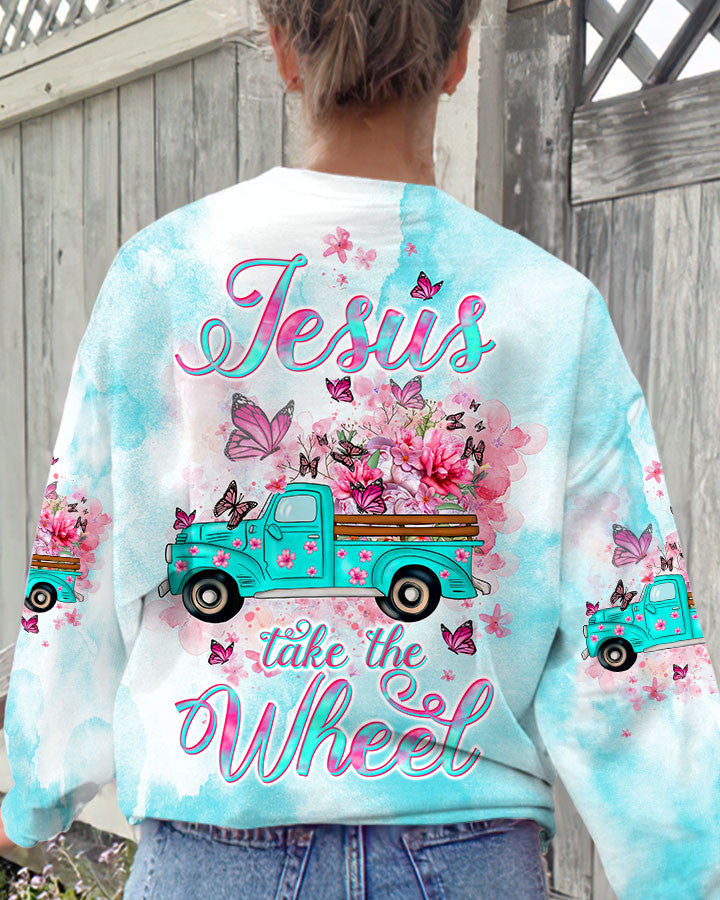 Jesus Take The Wheel Women's All Over Print Shirt - Tltw1711234, easychoo.com