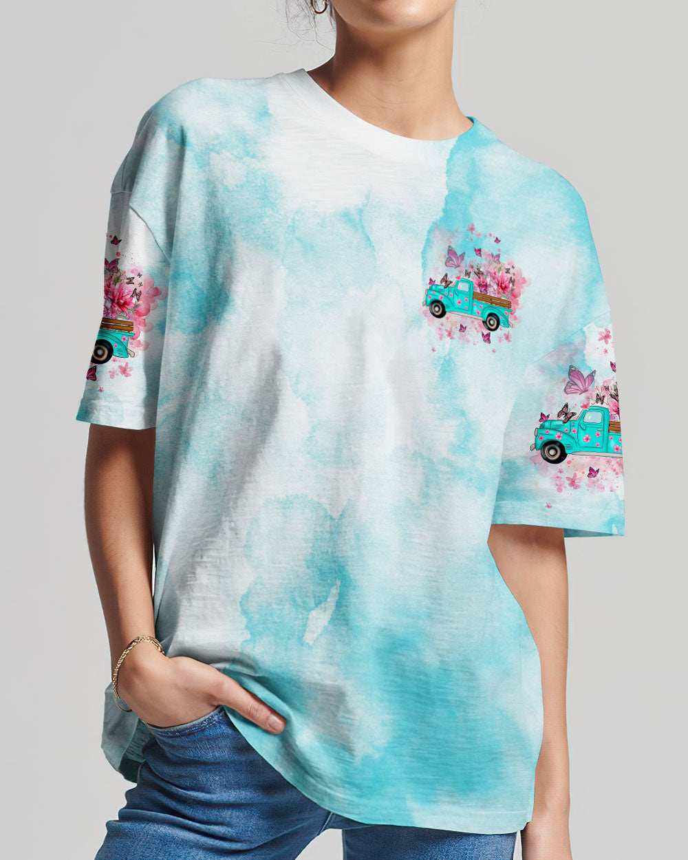 Jesus Take The Wheel Women's All Over Print Shirt - Tltw1711234, easychoo.com