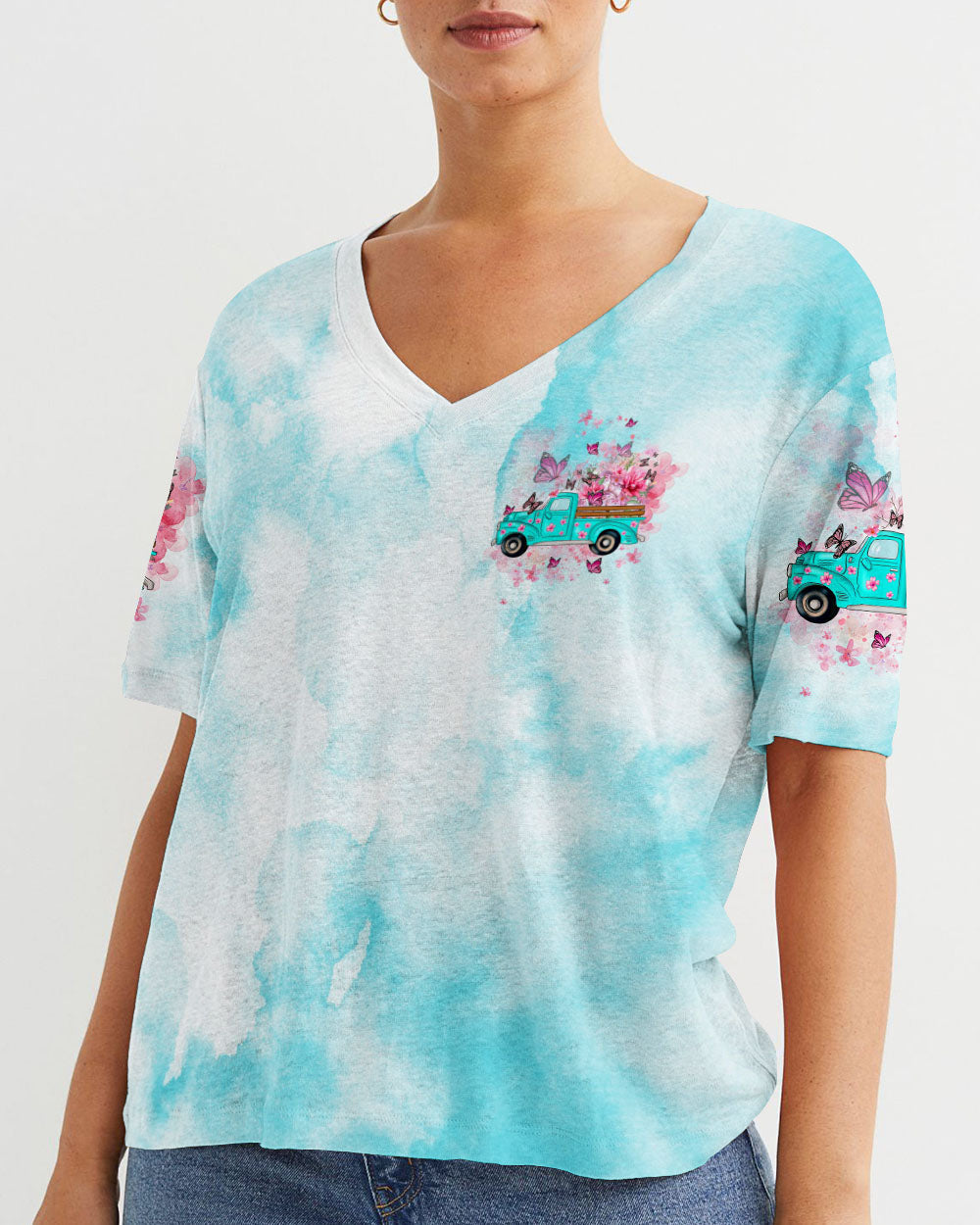 Jesus Take The Wheel Women's All Over Print Shirt - Tltw1711234, easychoo.com