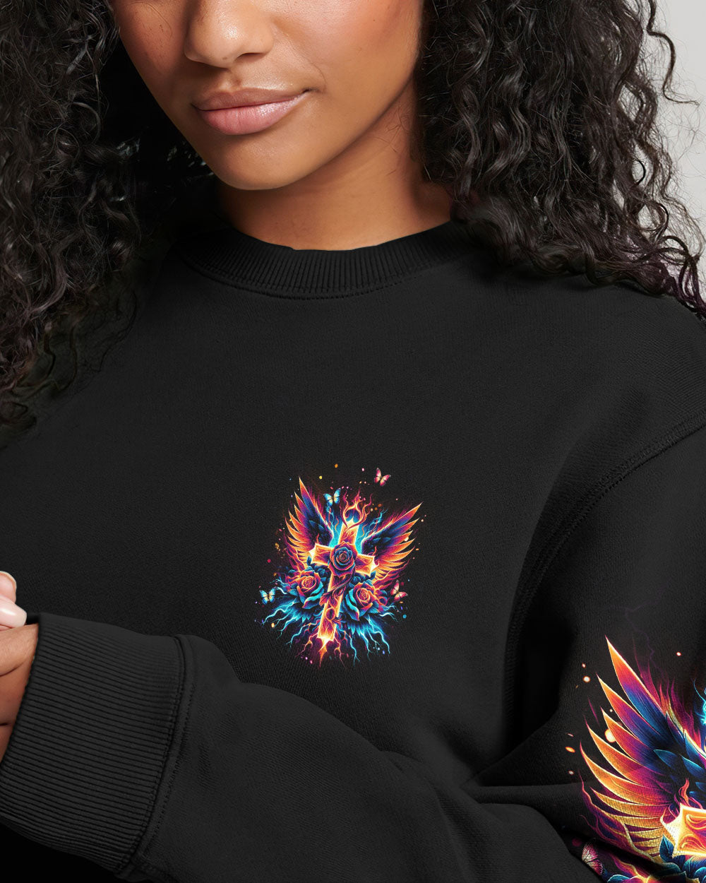 But The Lord Stood With Me Women's All Over Print Shirt - Yhlt2501244, easychoo.com