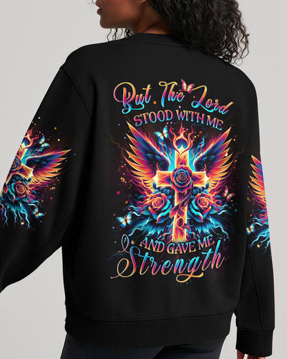 But The Lord Stood With Me Women's All Over Print Shirt - Yhlt2501244, easychoo.com