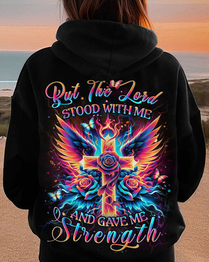 But The Lord Stood With Me Women's All Over Print Shirt - Yhlt2501244, easychoo.com