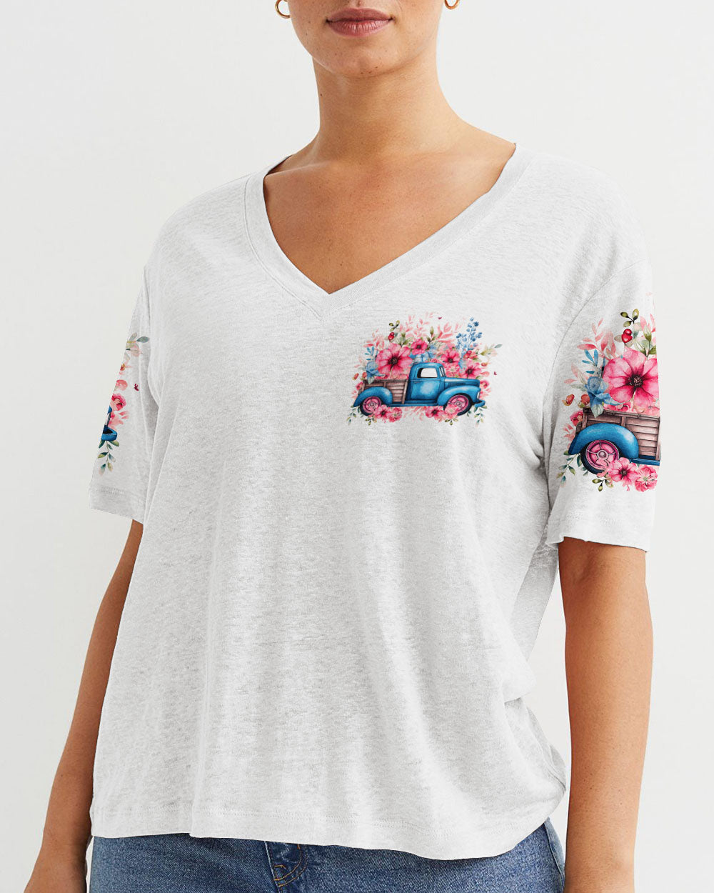 Jesus Take The Wheel Women's All Over Print Shirt - Ty1112231, easychoo.com