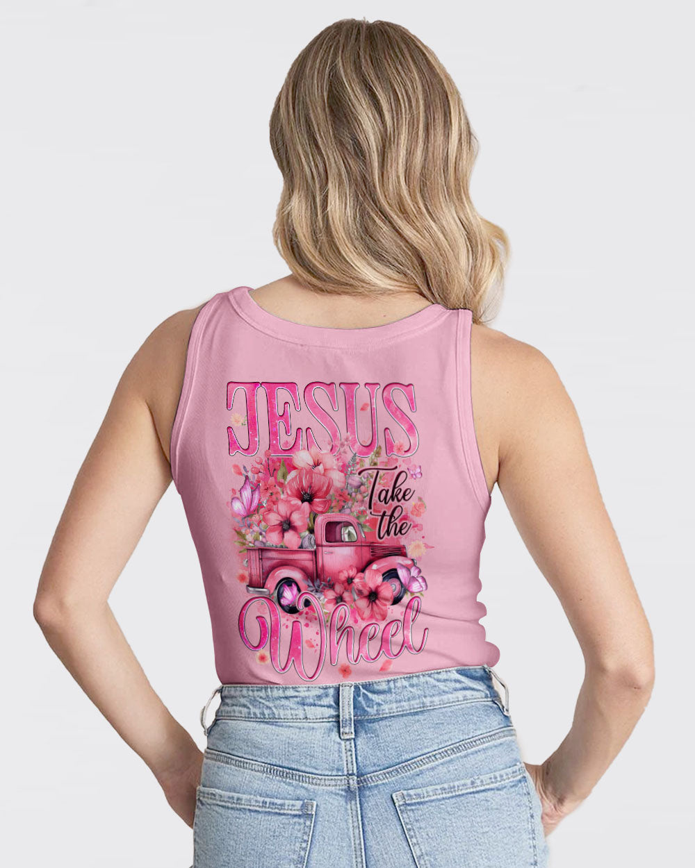 Jesus Take The Wheel Women's All Over Print Shirt - Tyqy1112232, easychoo.com