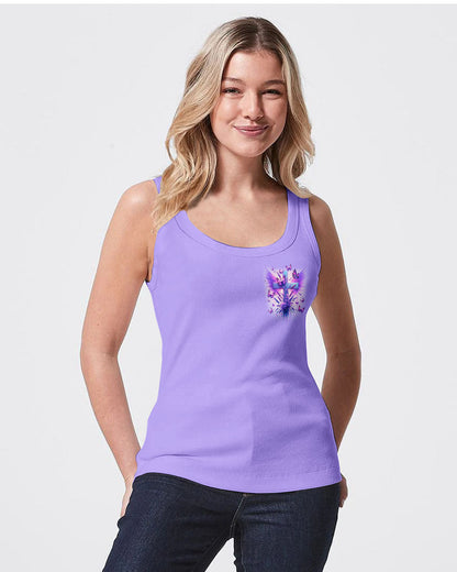 You Can't Break A Woman Cross Wings Purple Women's All Over Print Shirt - Tltr3101241, easychoo.com