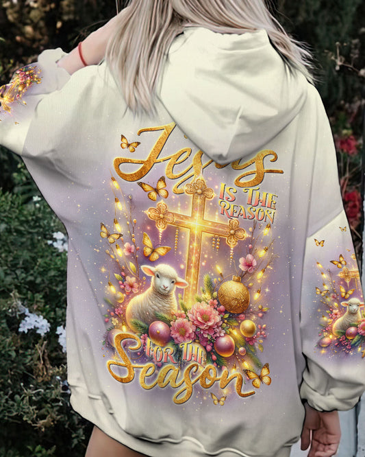 Jesus The Reason Lamb Christmas Women's All Over Print Shirt - Tlnt3010234, easychoo.com