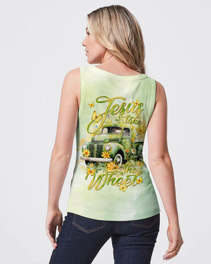 Jesus Take The Wheel Truck Flower Women's All Over Print Shirt - Tlnt2912233, easychoo.com