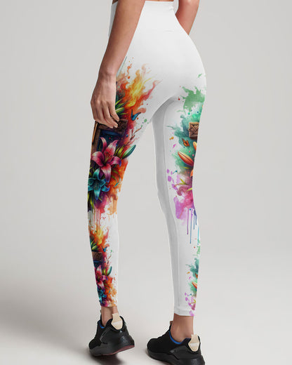 I Believe In God Lilies Women's All Over Print Shirt - Tlnz1711233, easychoo.com