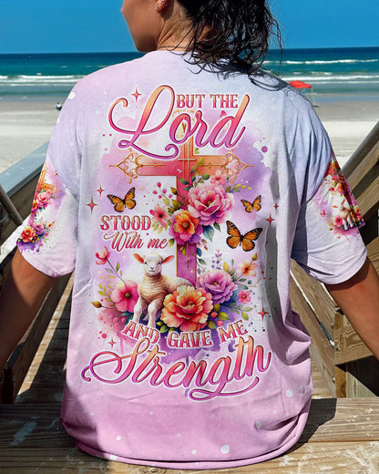 But The Lord Stood With Me Women's All Over Print Shirt - Tlno1511234, easychoo.com