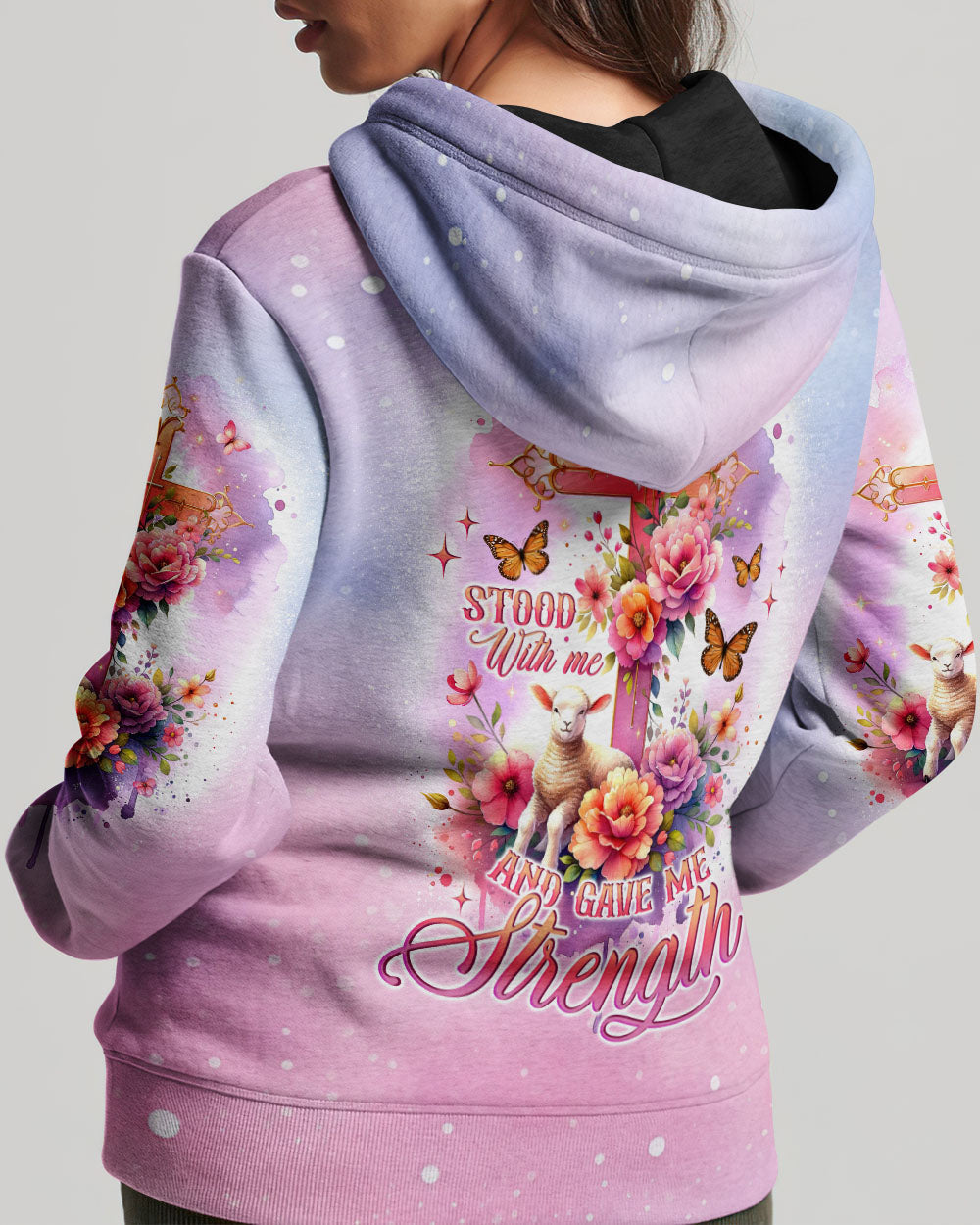 But The Lord Stood With Me Women's All Over Print Shirt - Tlno1511234, easychoo.com