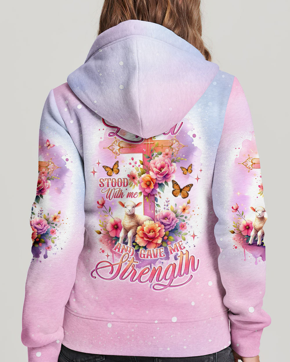 But The Lord Stood With Me Women's All Over Print Shirt - Tlno1511234, easychoo.com