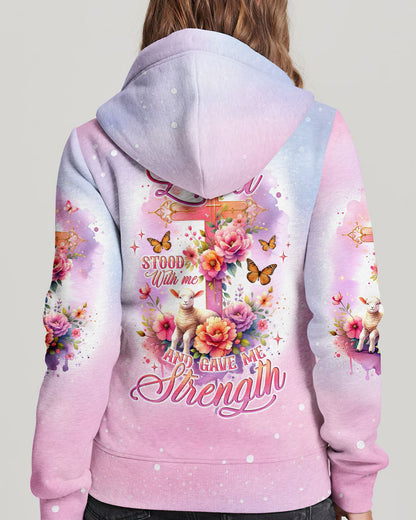 But The Lord Stood With Me Women's All Over Print Shirt - Tlno1511234, easychoo.com