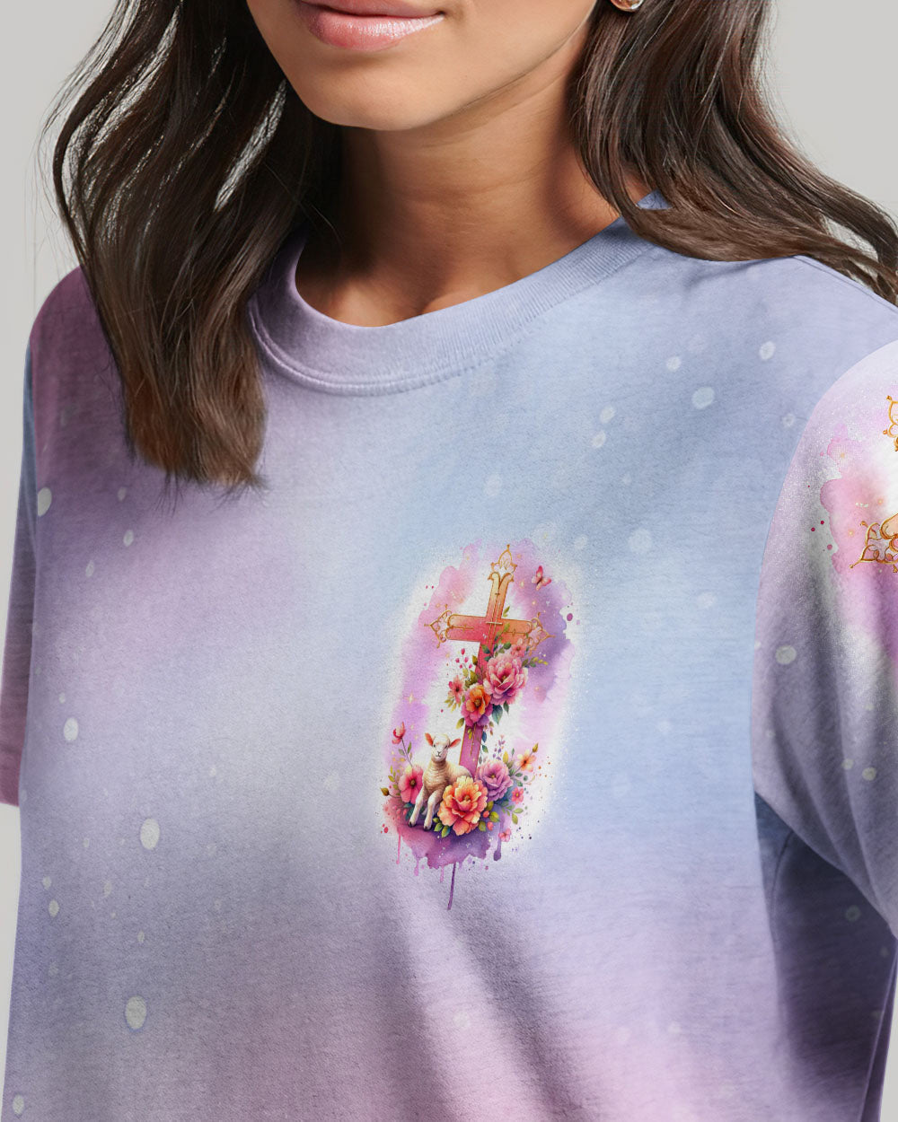 But The Lord Stood With Me Women's All Over Print Shirt - Tlno1511234, easychoo.com