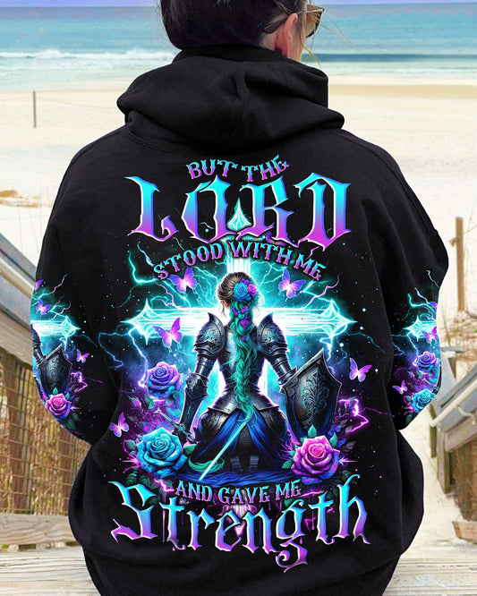 Lord Stood With Me Warrior Women's All Over Print Shirt - Tlno1412234, easychoo.com