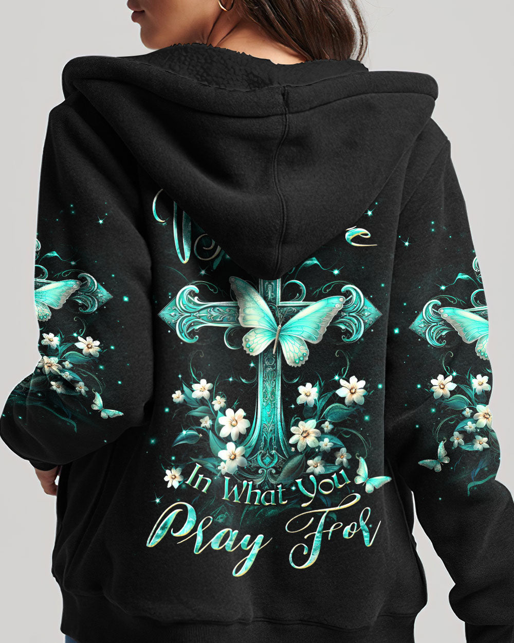 Believe In What You Pray For Women's All Over Print Shirt - Yhdu2111231, easychoo.com