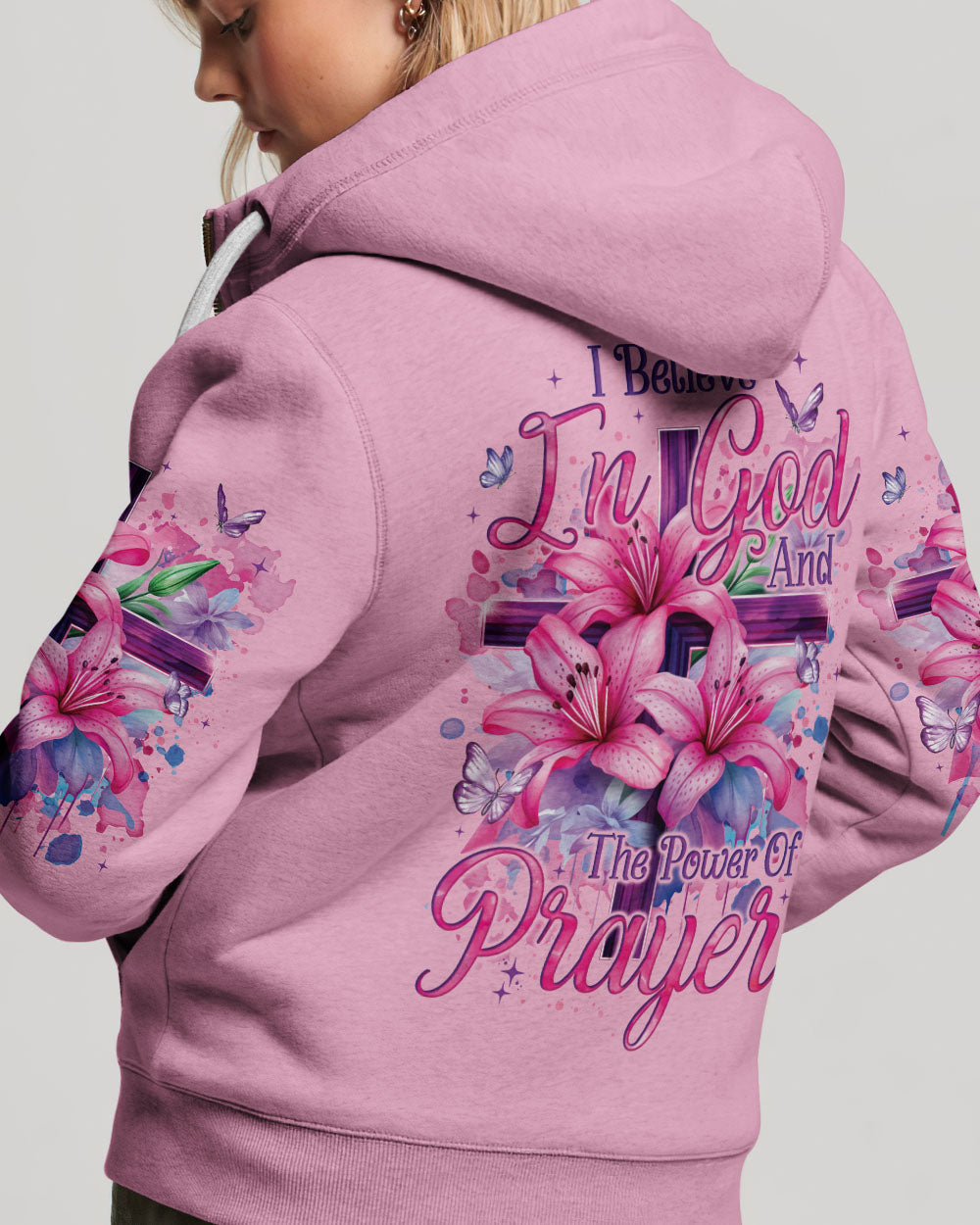 I Believe In God Women's All Over Print Shirt - Tyqy1001242, easychoo.com