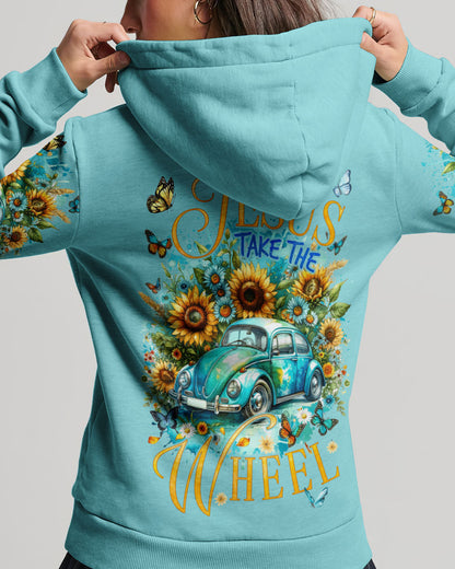 Jesus Take The Wheel Women's All Over Print Shirt - Tyqy1811235, easychoo.com