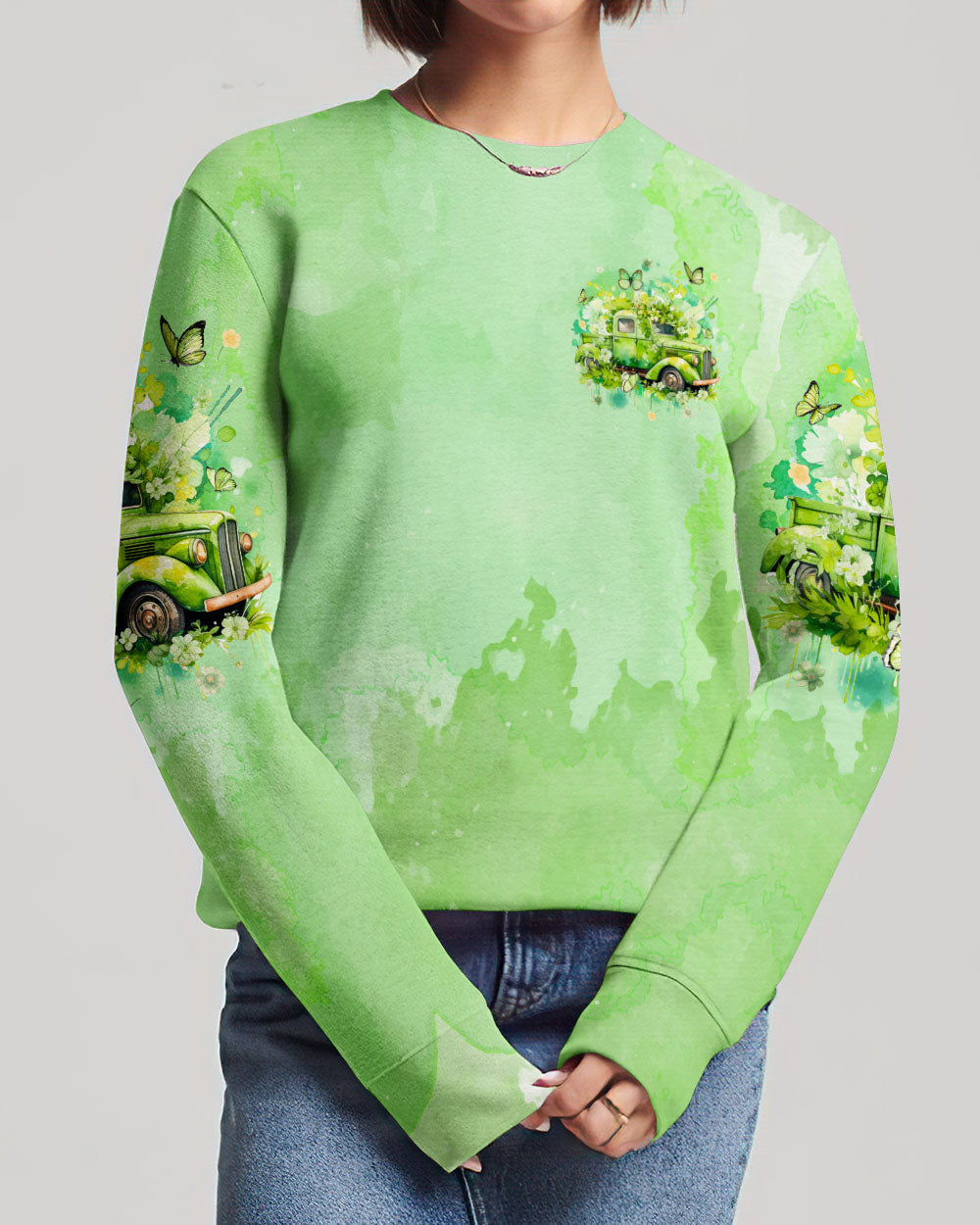 Jesus Take The Wheel Women's All Over Print Shirt - Tyqy0501243, easychoo.com