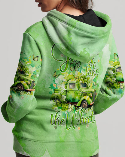 Jesus Take The Wheel Women's All Over Print Shirt - Tyqy0501243, easychoo.com