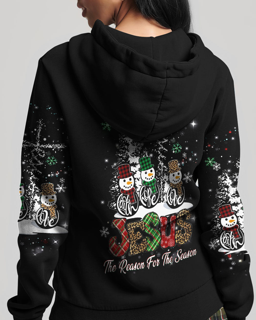 Jesus Is The Reason For The Season Christmas Women's All Over Print Shirt - Yhdu111234, easychoo.com