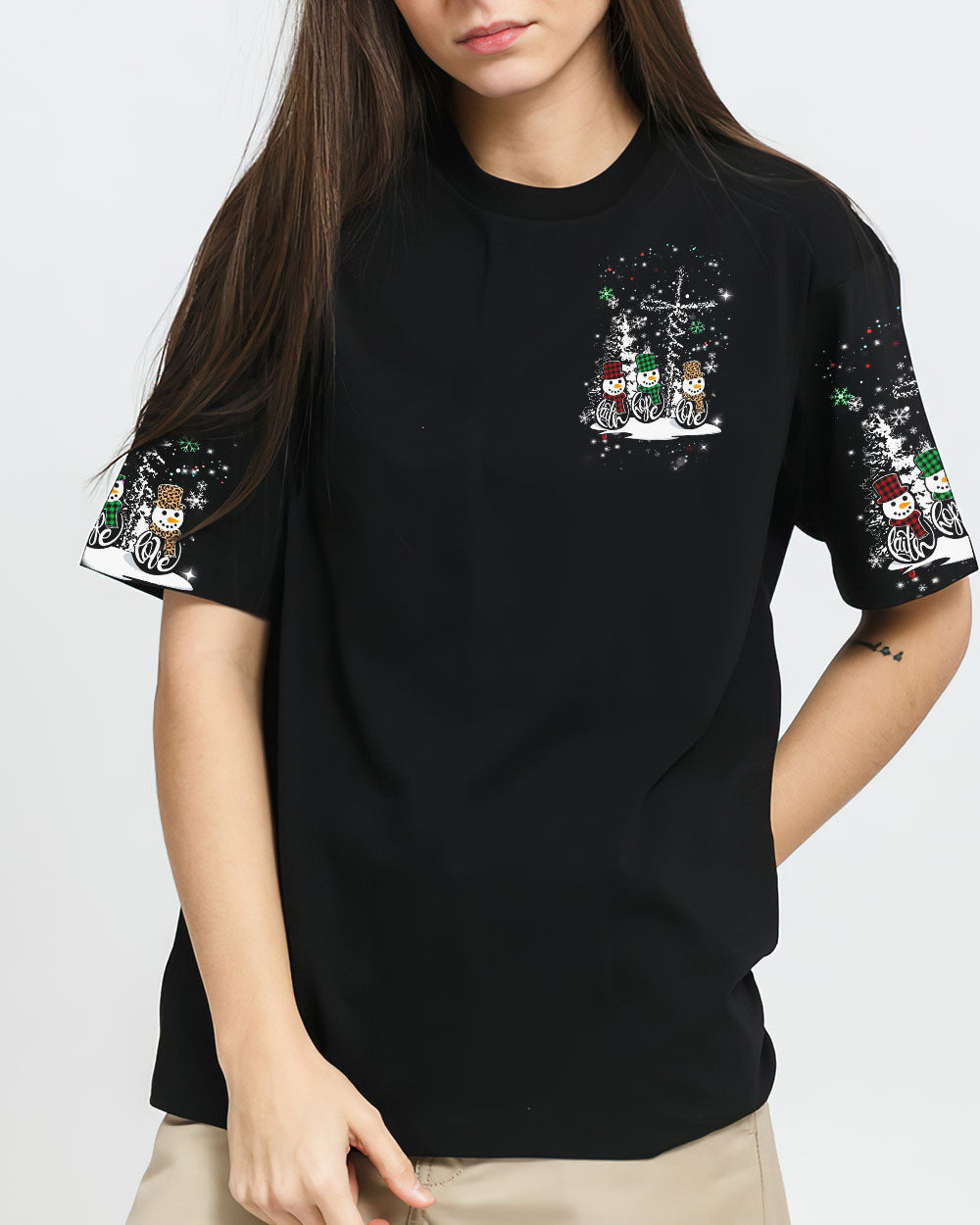 Jesus Is The Reason For The Season Christmas Women's All Over Print Shirt - Yhdu111234, easychoo.com