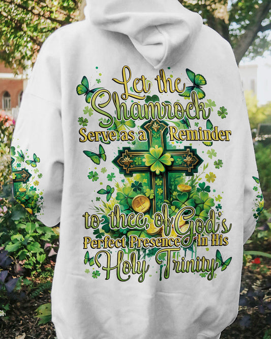 God's Perfect Presence Patrick's Day Women's All Over Print Shirt - Tytd1501241, easychoo.com