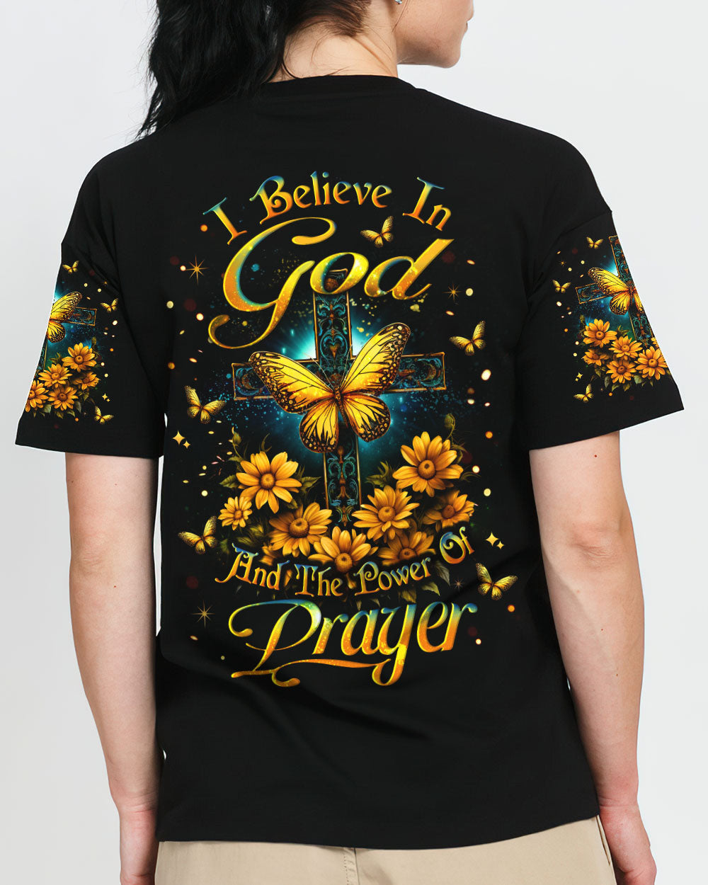 I Believe In God Women's All Over Print Shirt - Yhlt1711232, easychoo.com