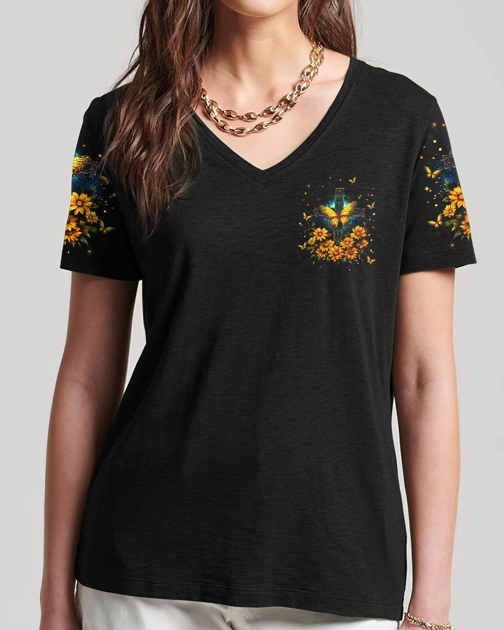 I Believe In God Women's All Over Print Shirt - Yhlt1711232, easychoo.com