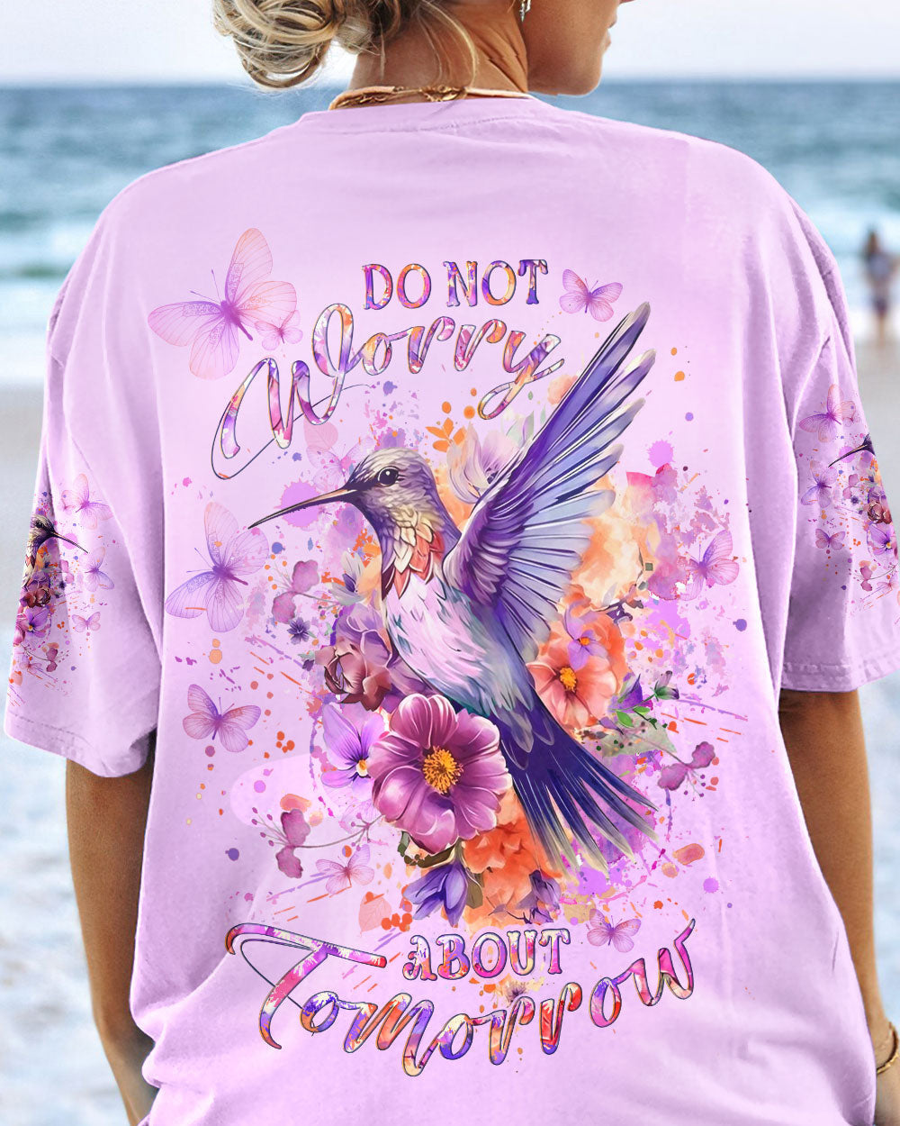 Do Not Worry About Tomorrow Women's All Over Print Shirt - Yhlt2812233, easychoo.com