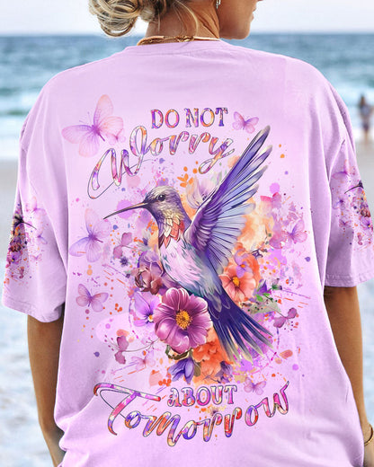 Do Not Worry About Tomorrow Women's All Over Print Shirt - Yhlt2812233, easychoo.com