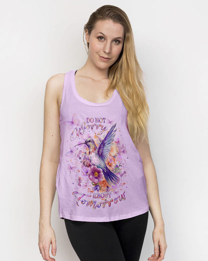 Do Not Worry About Tomorrow Women's All Over Print Shirt - Yhlt2812233, easychoo.com