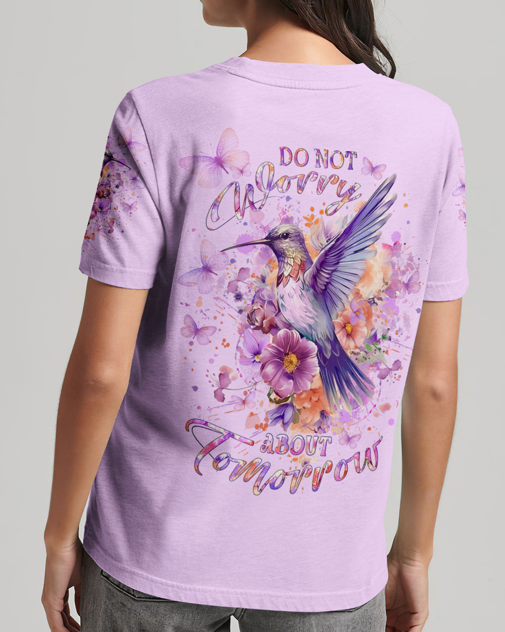 Do Not Worry About Tomorrow Women's All Over Print Shirt - Yhlt2812233, easychoo.com
