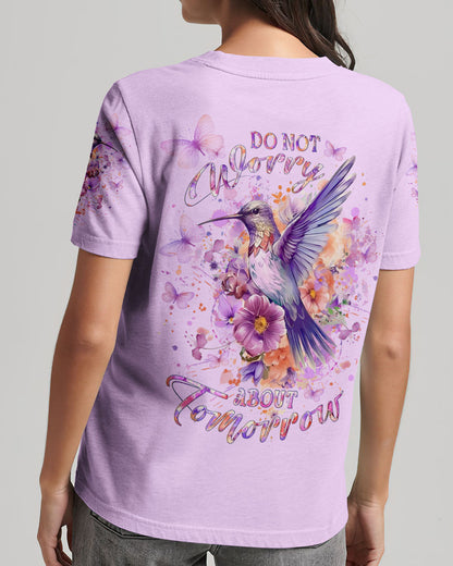 Do Not Worry About Tomorrow Women's All Over Print Shirt - Yhlt2812233, easychoo.com