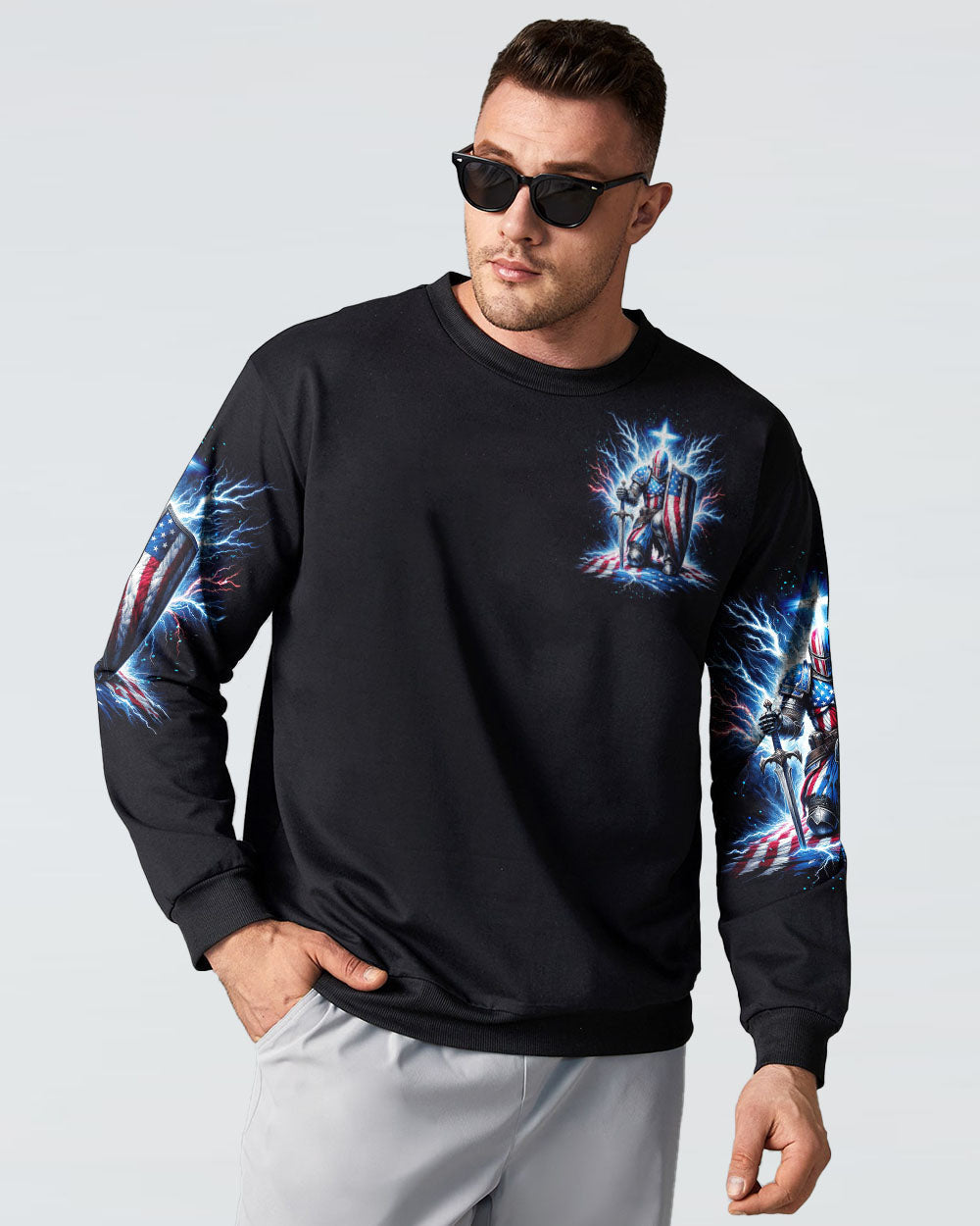 No Matter The Storm Warrior Men's All Over Print Shirt - Tltw1512233, easychoo.com