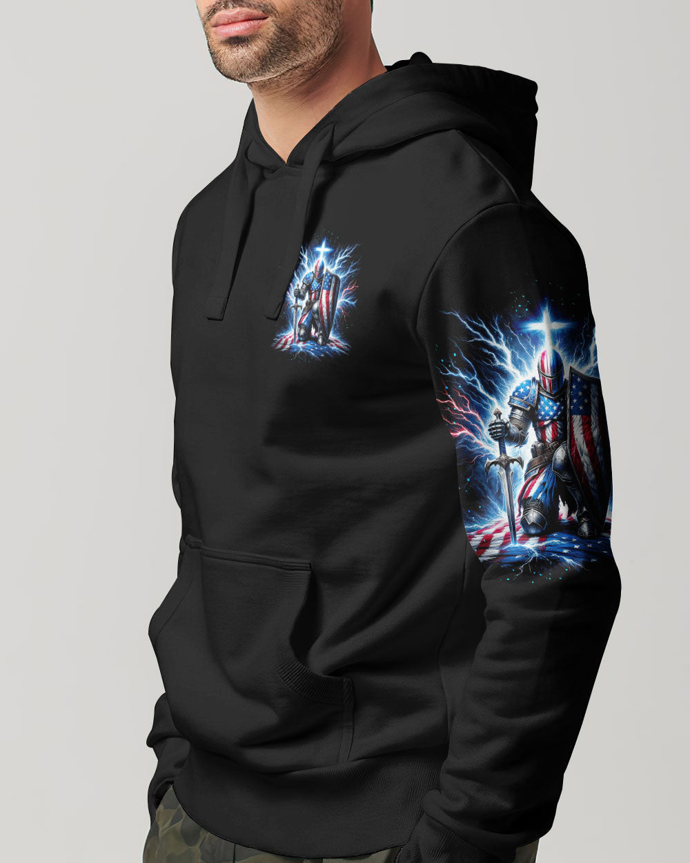 No Matter The Storm Warrior Men's All Over Print Shirt - Tltw1512233, easychoo.com