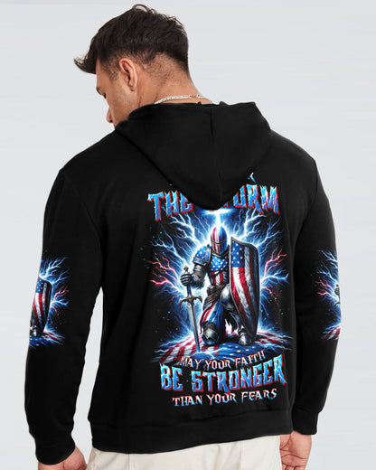 No Matter The Storm Warrior Men's All Over Print Shirt - Tltw1512233, easychoo.com