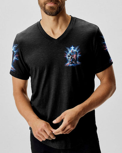 No Matter The Storm Warrior Men's All Over Print Shirt - Tltw1512233, easychoo.com
