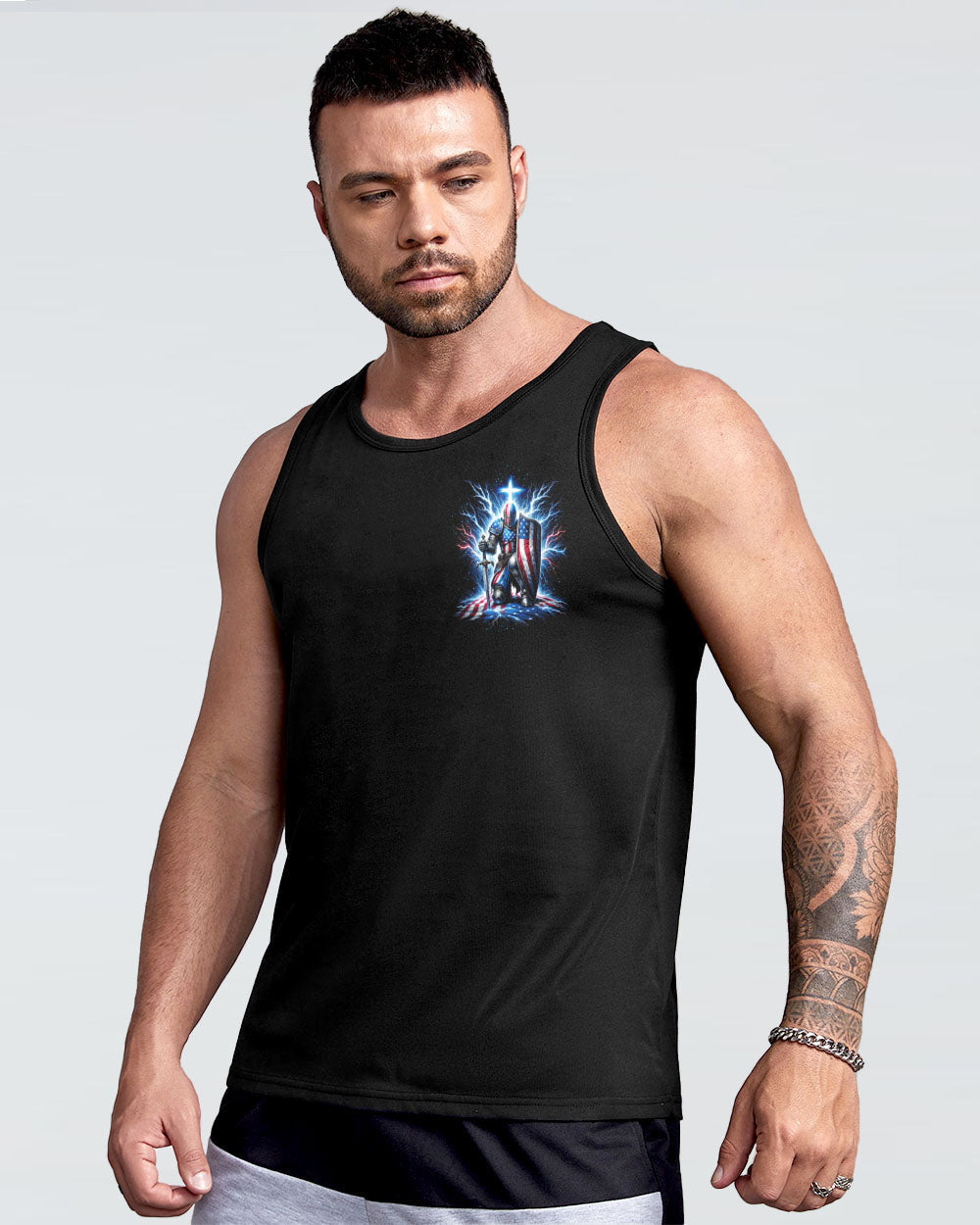 No Matter The Storm Warrior Men's All Over Print Shirt - Tltw1512233, easychoo.com