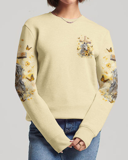 Runs On Jesus And Horses Women's All Over Print - Yhlt2612232, easychoo.com