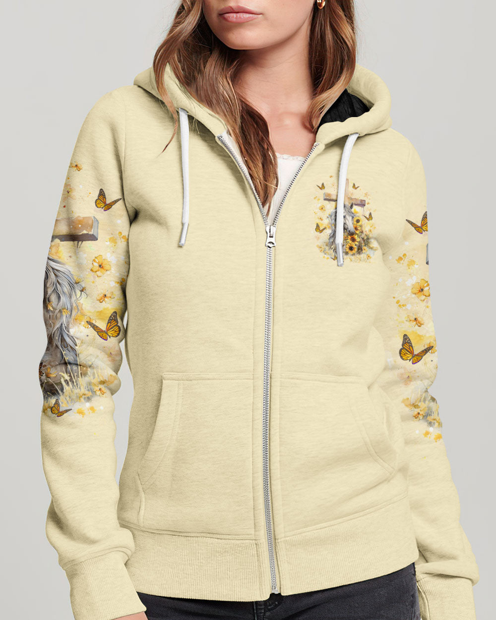 Runs On Jesus And Horses Women's All Over Print - Yhlt2612232, easychoo.com