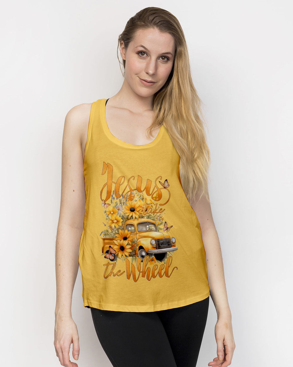 Jesus Take The Wheel Women's All Over Print Shirt - Tytd1212231, easychoo.com