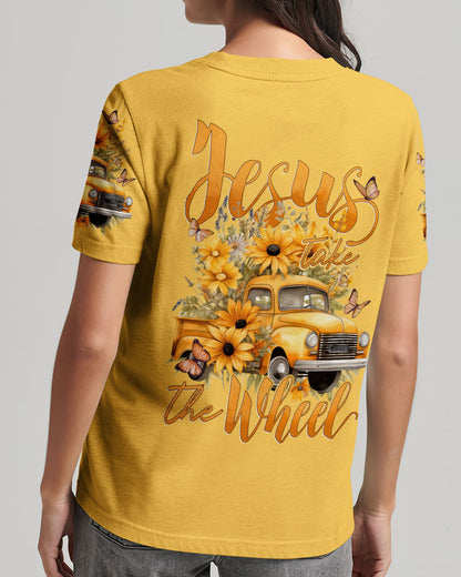Jesus Take The Wheel Women's All Over Print Shirt - Tytd1212231, easychoo.com