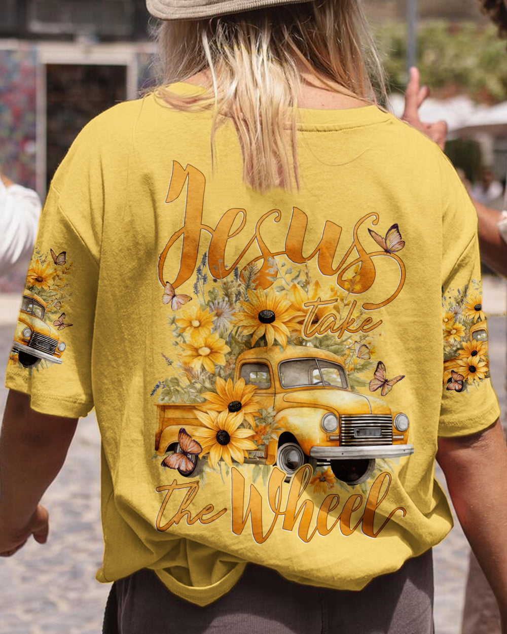 Jesus Take The Wheel Women's All Over Print Shirt - Tytd1212231, easychoo.com