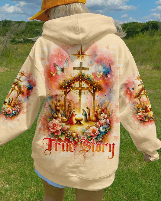 True Story Christmas Women's All Over Print Shirt - Tlno0911234, easychoo.com