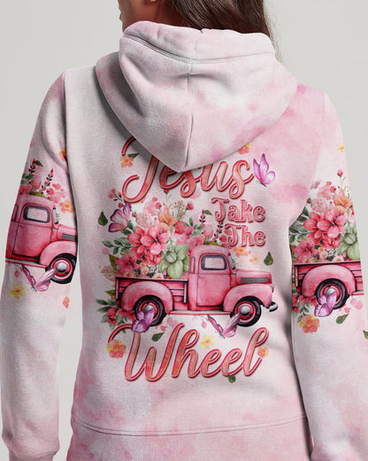 Jesus Take The Wheel Women's All Over Print Shirt - Tyqy1711233, easychoo.com