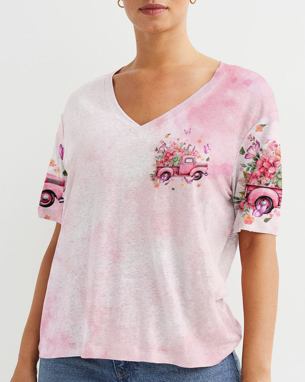 Jesus Take The Wheel Women's All Over Print Shirt - Tyqy1711233, easychoo.com