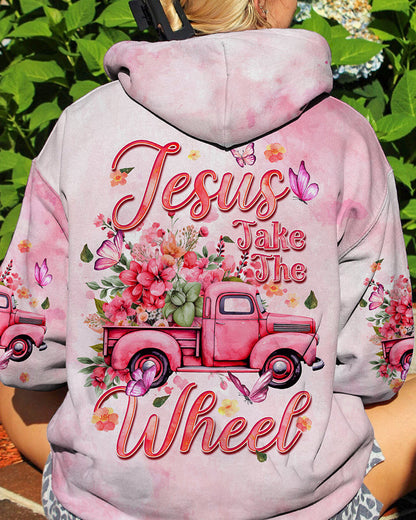 Jesus Take The Wheel Women's All Over Print Shirt - Tyqy1711233, easychoo.com