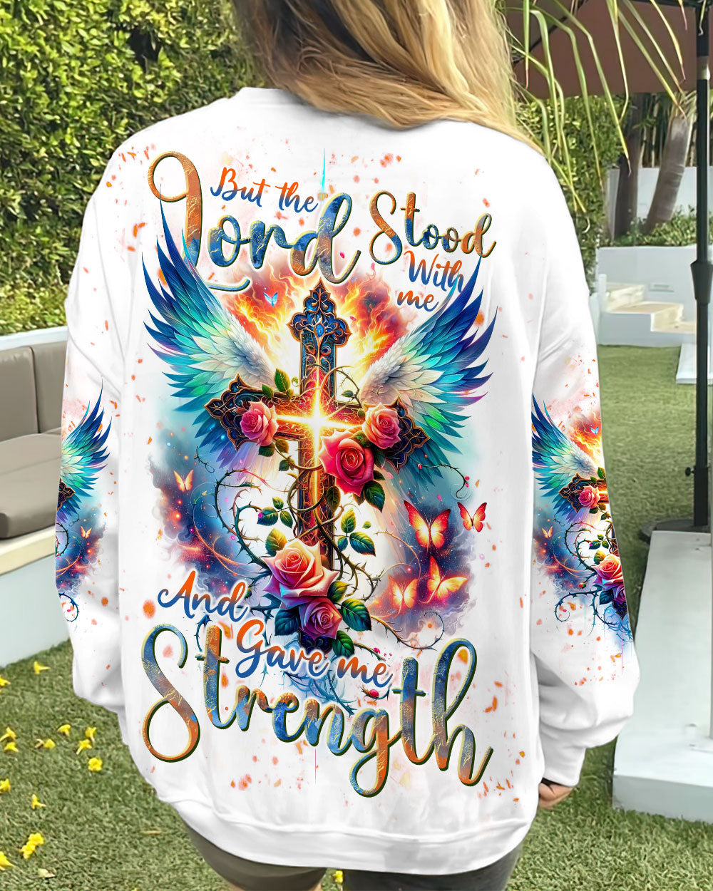 Lord Stood With Me Women's All Over Print Shirt - Tlnt1411234, easychoo.com