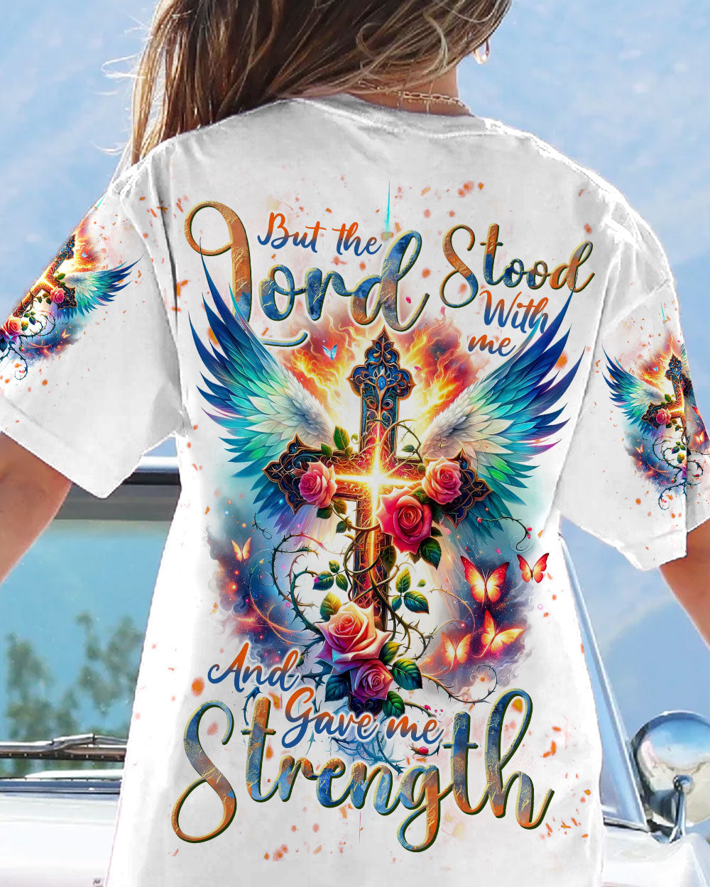 Lord Stood With Me Women's All Over Print Shirt - Tlnt1411234, easychoo.com